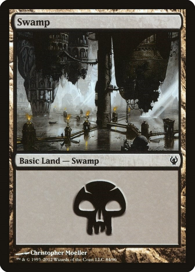 Swamp (84) (84) [DDJ] - MTG Single