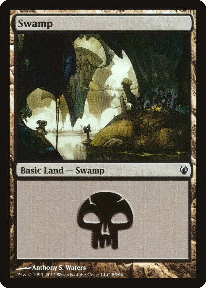 Swamp (85) (85) [DDJ] - MTG Single