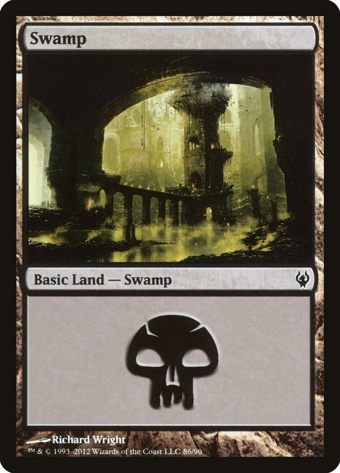 Swamp (86) (86) [DDJ] - MTG Single