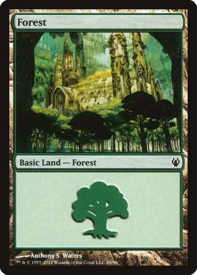 Forest (89) (89) [DDJ] - MTG Single