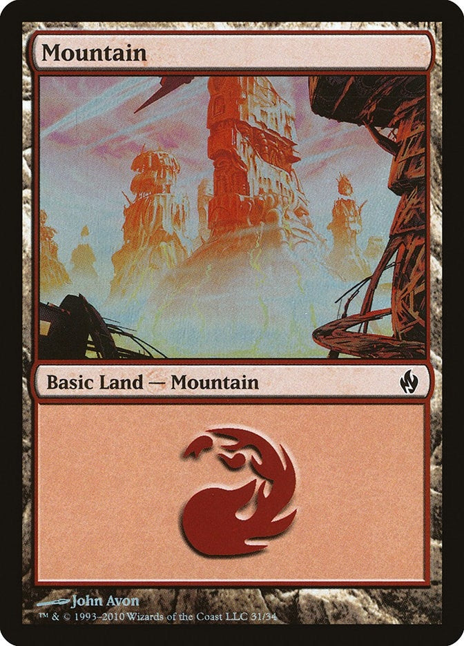 Mountain (31) (31) [PD2] - MTG Single