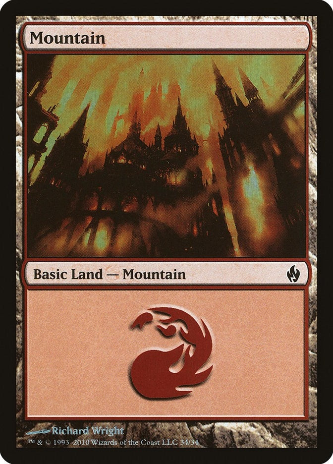 Mountain (34) (34) [PD2] - MTG Single