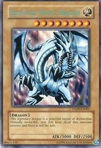 Blue-Eyes White Dragon (Blue) (9001) - YuGiOh Single