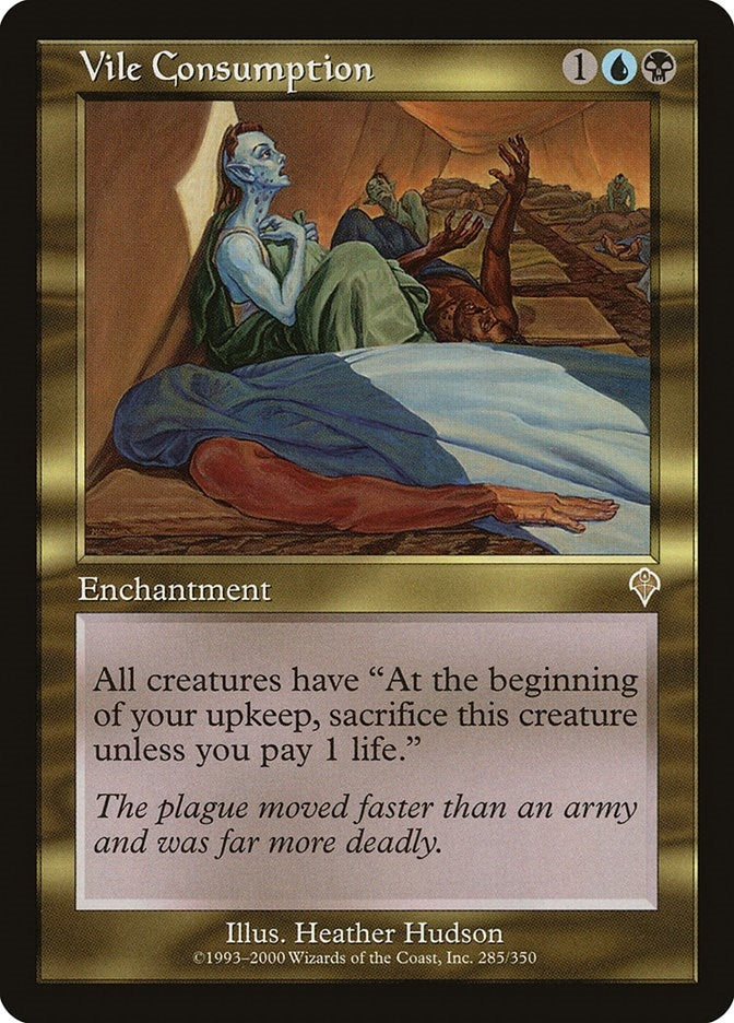 Vile Consumption (285) [INV] - MTG Single