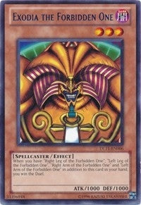 Exodia the Forbidden One (Red) (11006) - YuGiOh Single