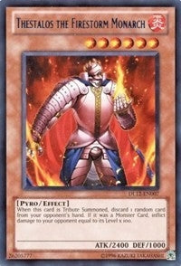 Thestalos the Firestorm Monarch (Red) (12007) - YuGiOh Single