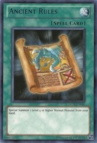 Ancient Rules (Red) (13016) - YuGiOh Single