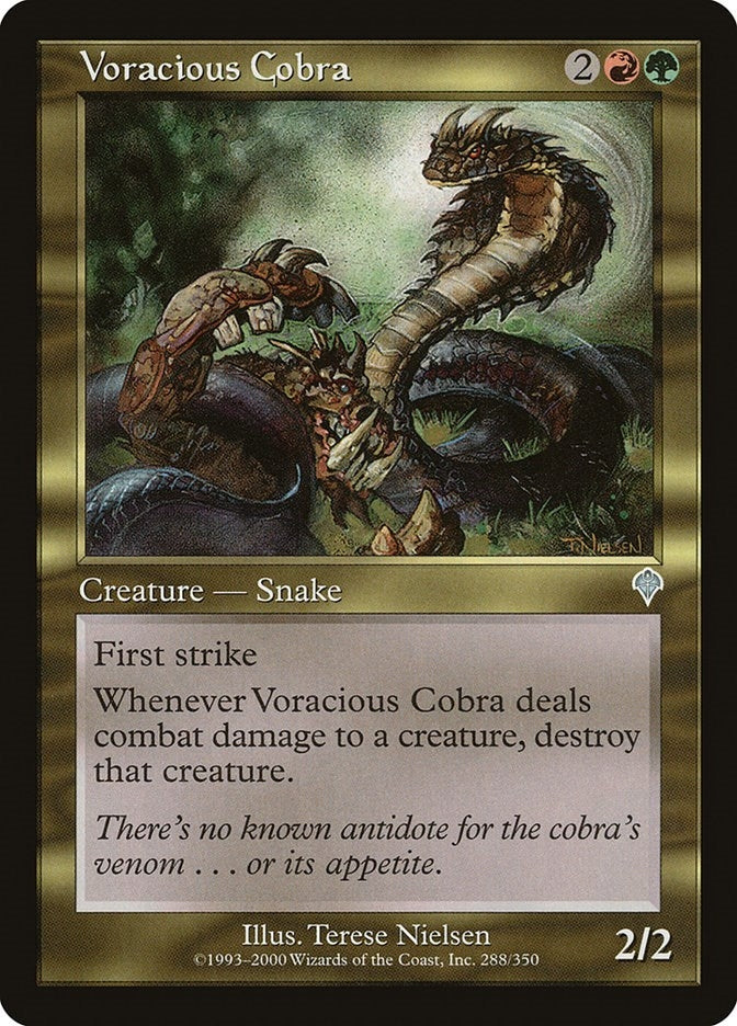 Voracious Cobra (288) [INV] - MTG Single