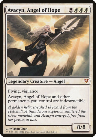Image for Avacyn, Angel of Hope (Avacyn Restored) (6) (Oversize Cards) - Magic: The Gathering