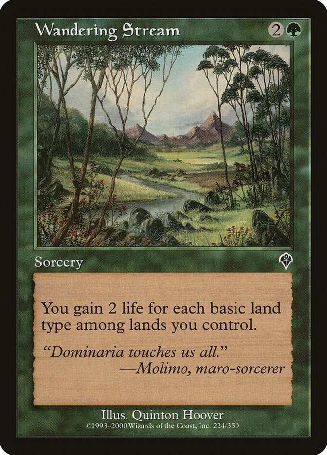 Wandering Stream (224) [INV] - MTG Single