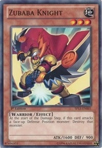 Zubaba Knight (13001) - YuGiOh Single