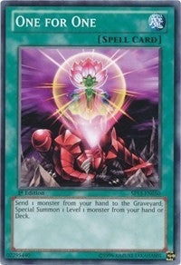 One for One (13050) - YuGiOh Single