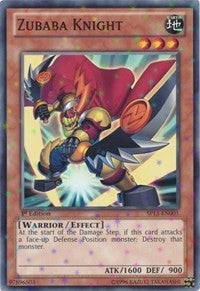 Zubaba Knight (Starfoil) (13001) - YuGiOh Single