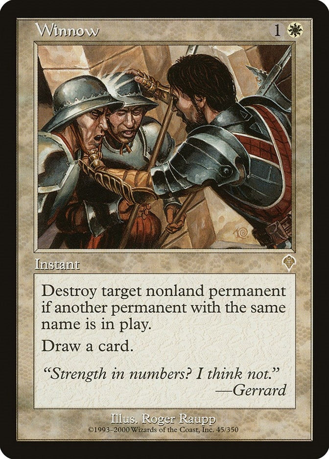 Winnow (45) [INV] - MTG Single