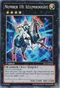 Number 10: Illumiknight (Starfoil) (13026) - YuGiOh Single