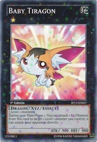 Baby Tiragon (Starfoil) (13027) - YuGiOh Single