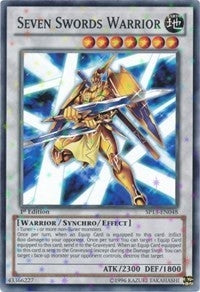 Seven Swords Warrior (Starfoil) (13048) - YuGiOh Single
