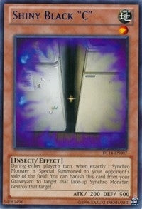 Shiny Black ’C’ (Red) (14007) - YuGiOh Single