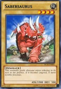 Sabersaurus (Green) (16001) - YuGiOh Single