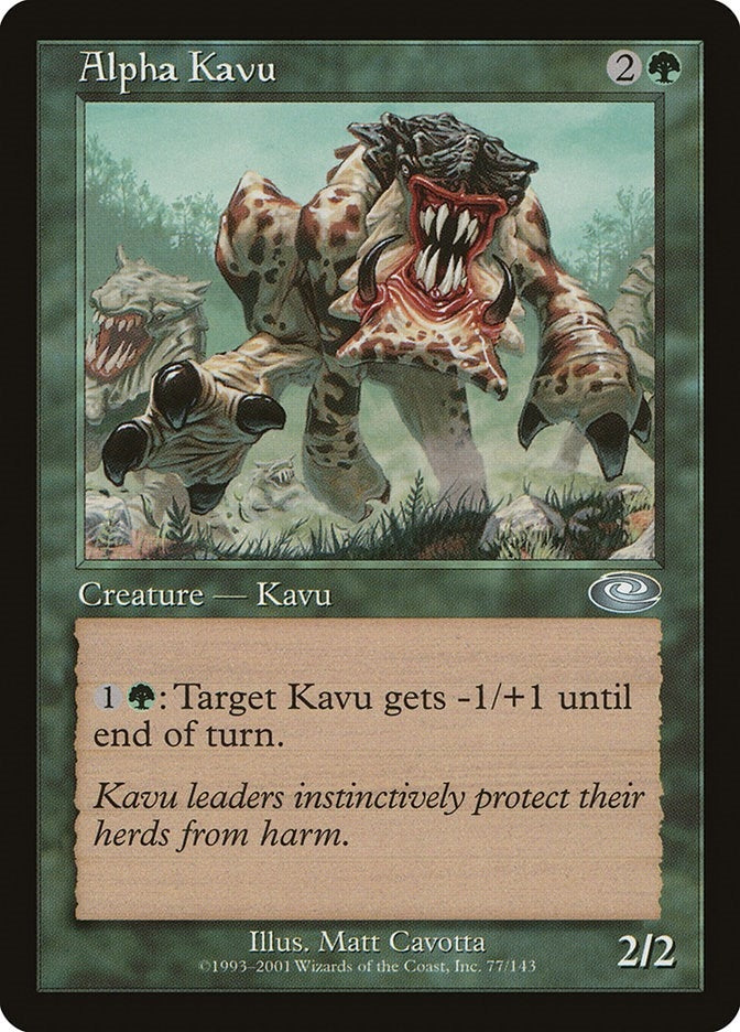 Alpha Kavu (77) [PLS] - MTG Single