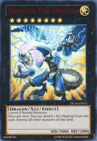 Thunder End Dragon (Red) (16012) - YuGiOh Single