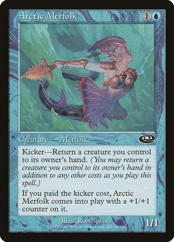 Arctic Merfolk (21) [PLS] - MTG Single
