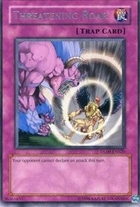 Threatening Roar (Silver) (9020) - YuGiOh Single