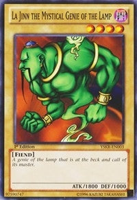 La Jinn the Mystical Genie of the Lamp (3) (YSKR) - YuGiOh Single