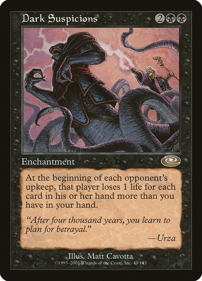 Dark Suspicions (40) [PLS] - MTG Single