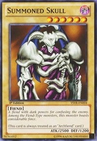 Summoned Skull (4) (YSYR) - YuGiOh Single