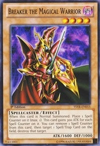 Breaker the Magical Warrior (15) (YSYR) - YuGiOh Single