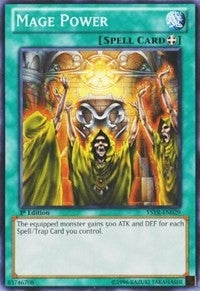 Mage Power (29) (YSYR) - YuGiOh Single