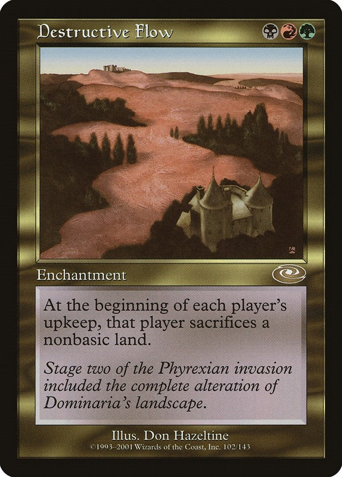 Destructive Flow (102) [PLS] - MTG Single