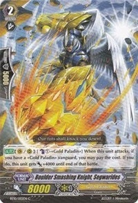 Boulder Smashing Knight Segwarides (10055) [BT10] - Cardfight Vanguard Single