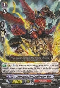 Lightning Fist Eradicator Dui (10084) [BT10] - Cardfight Vanguard Single