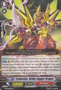 Eradicator Strike-dagger Dragon (10085) [BT10] - Cardfight Vanguard Single