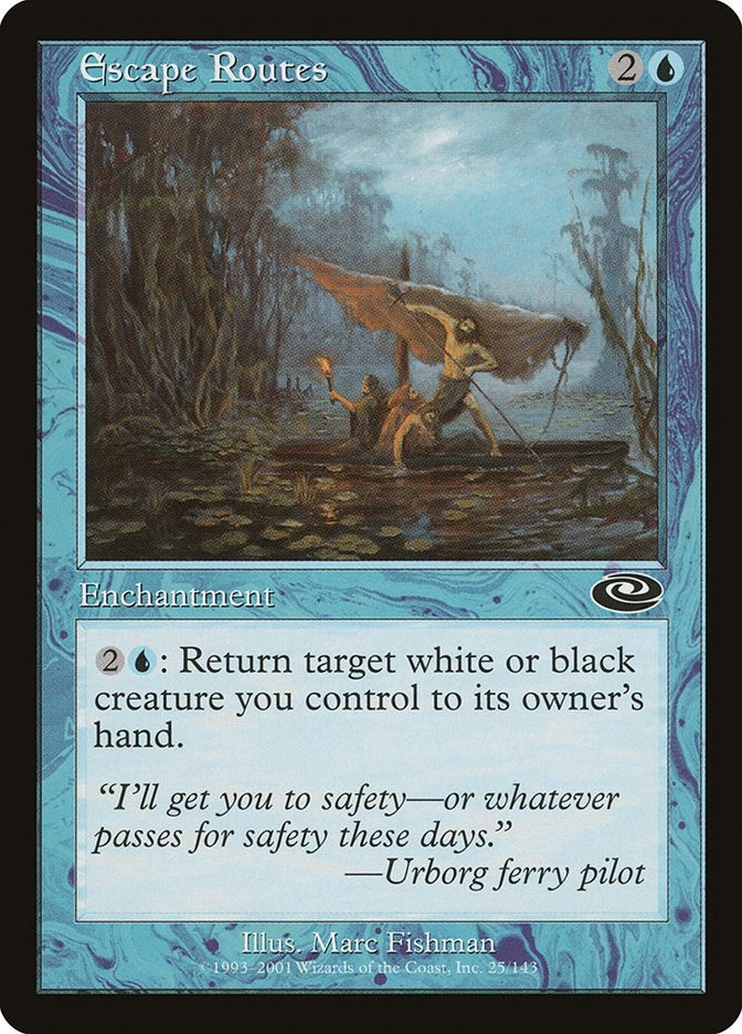 Escape Routes (25) [PLS] - MTG Single