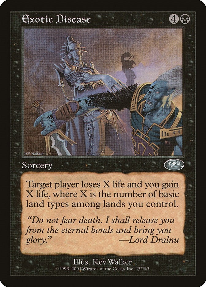 Exotic Disease (43) [PLS] - MTG Single