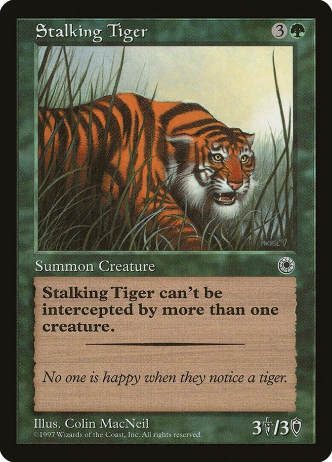 Stalking Tiger [POR] - MTG Single
