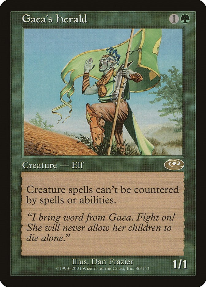 Gaea’s Herald (80) [PLS] - MTG Single