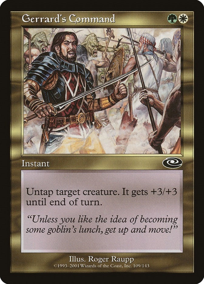 Gerrard’s Command (109) [PLS] - MTG Single