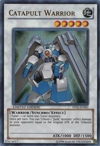 Catapult Warrior (2001) - YuGiOh Single