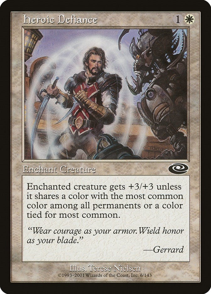 Heroic Defiance (6) [PLS] - MTG Single