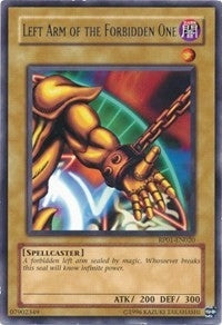 Left Arm of the Forbidden One (1020) (RP01) - YuGiOh Single