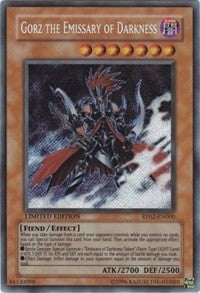 Gorz the Emissary of Darkness (2000) (RP02) - YuGiOh Single