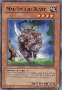 Mad Sword Beast (2023) (RP02) - YuGiOh Single