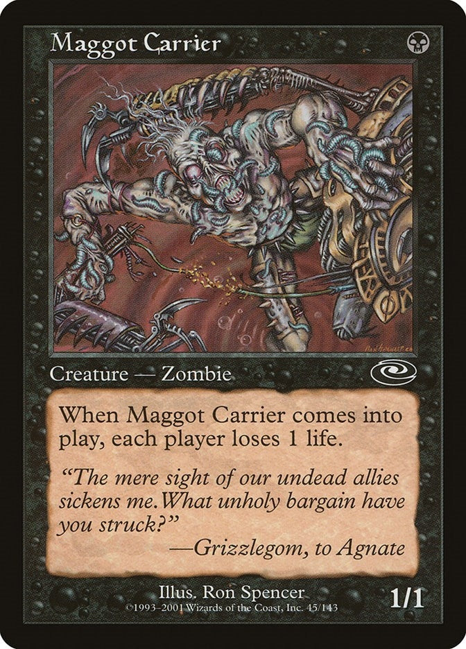 Maggot Carrier (45) [PLS] - MTG Single
