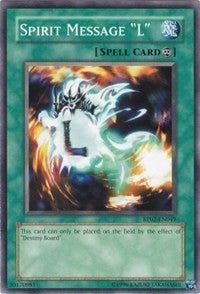 Spirit Message ’L’ (2049) (RP02) - YuGiOh Single