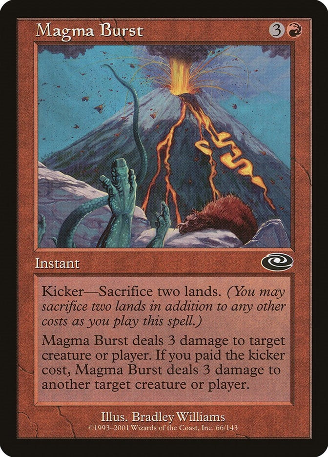 Magma Burst (66) [PLS] - MTG Single