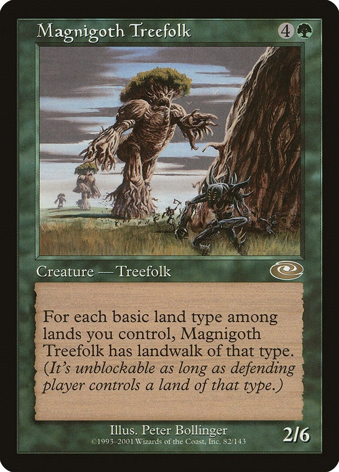 Magnigoth Treefolk (82) [PLS] - MTG Single